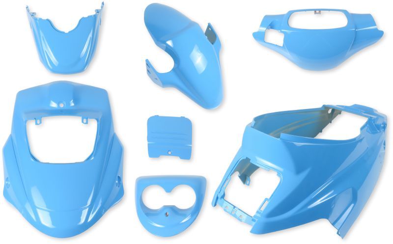 Skjoldsæt Ice Blue - MOTOCR