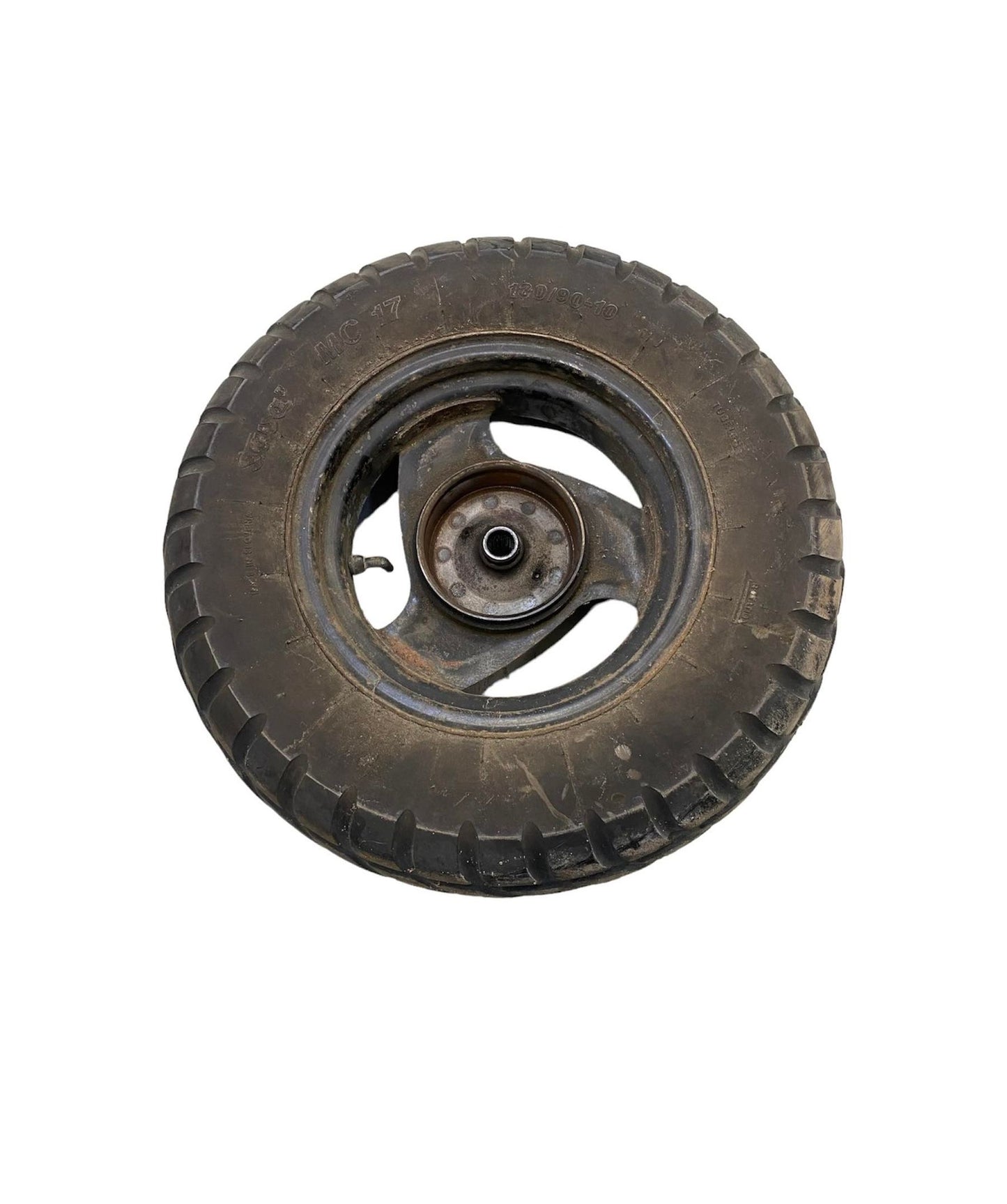 10" 3-egers baghjul - sort-Knallertdele
