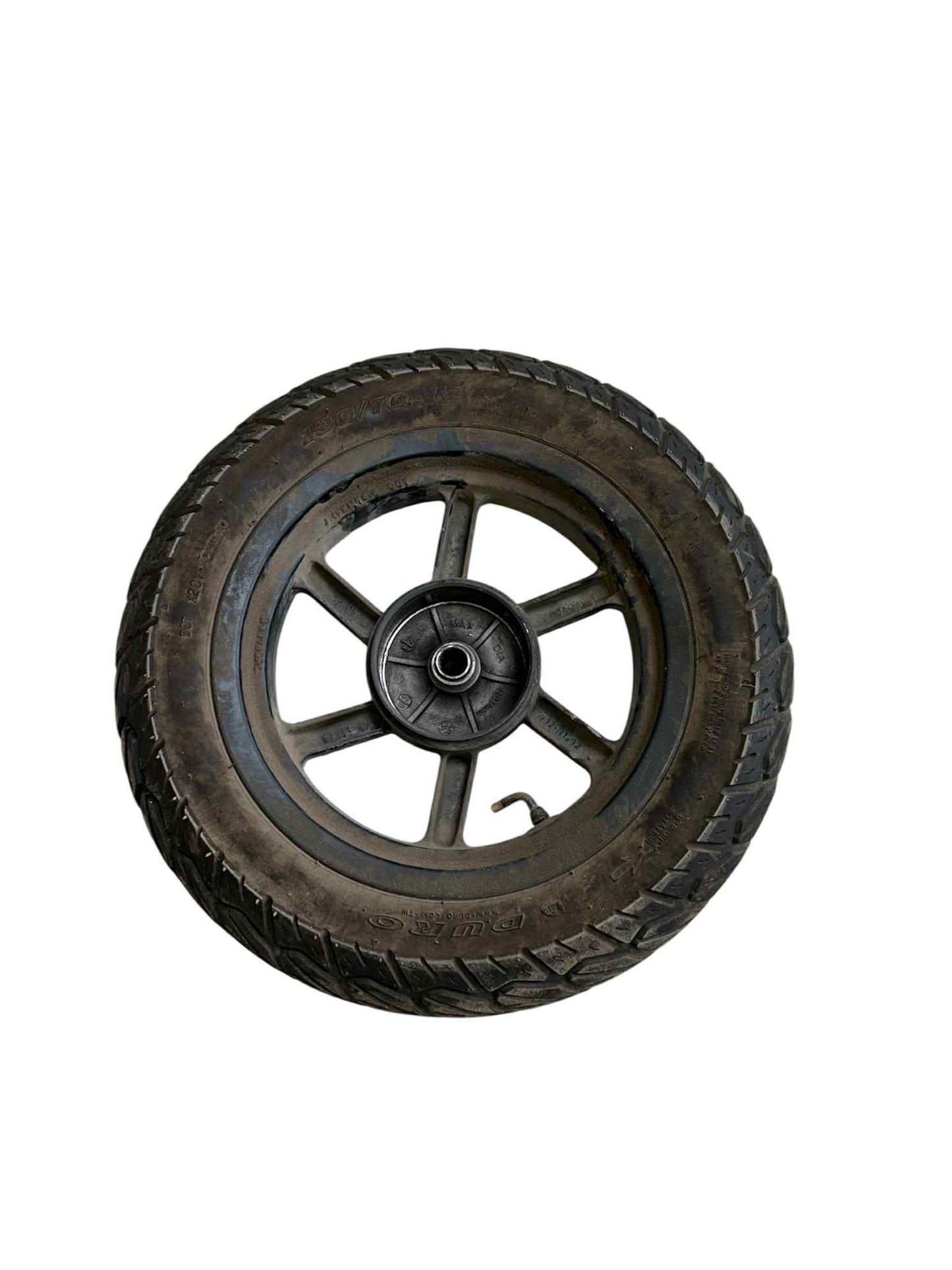 12" 6-eger baghjul