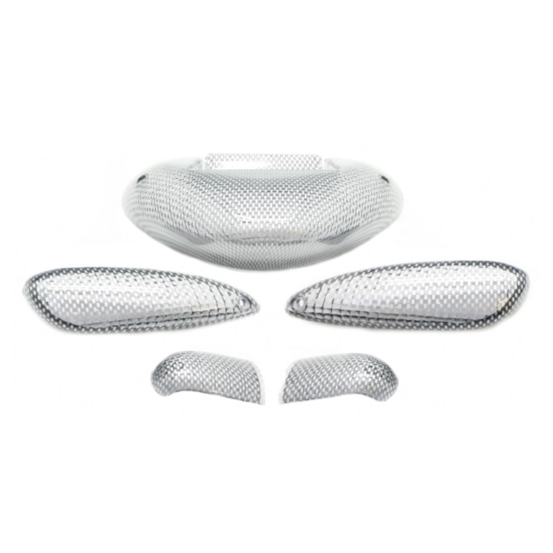 Lygteglassæt carbon - Suzuki Katana