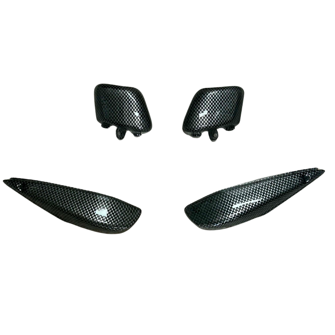Blinklysglas carbon - BWS