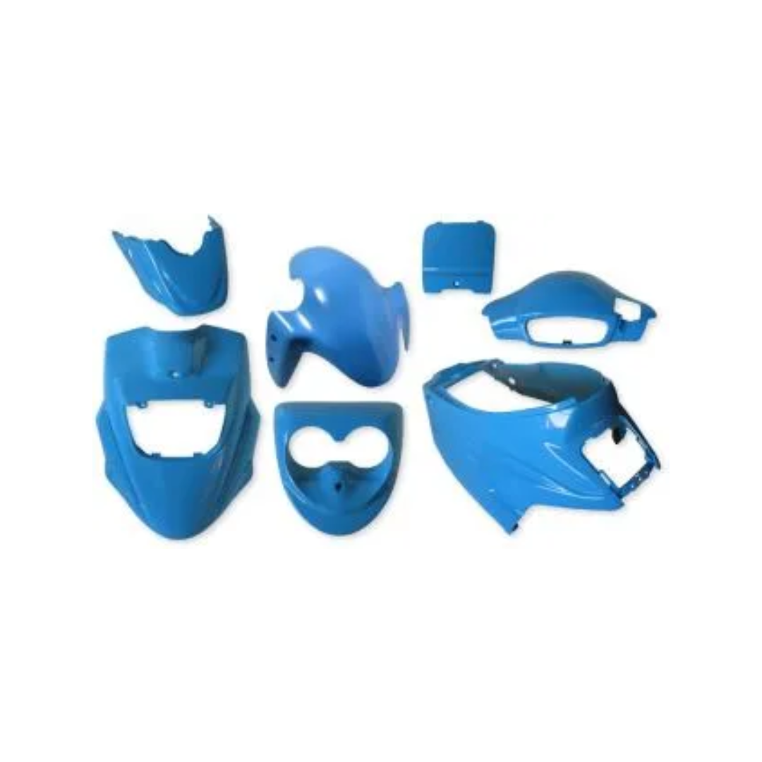 Skjoldsæt - ice blue