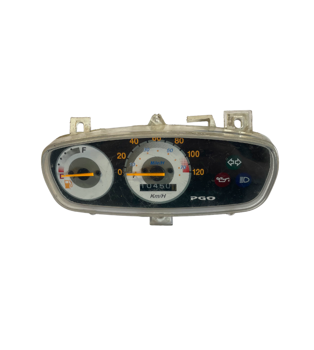 Speedometer - sort-Knallertdele