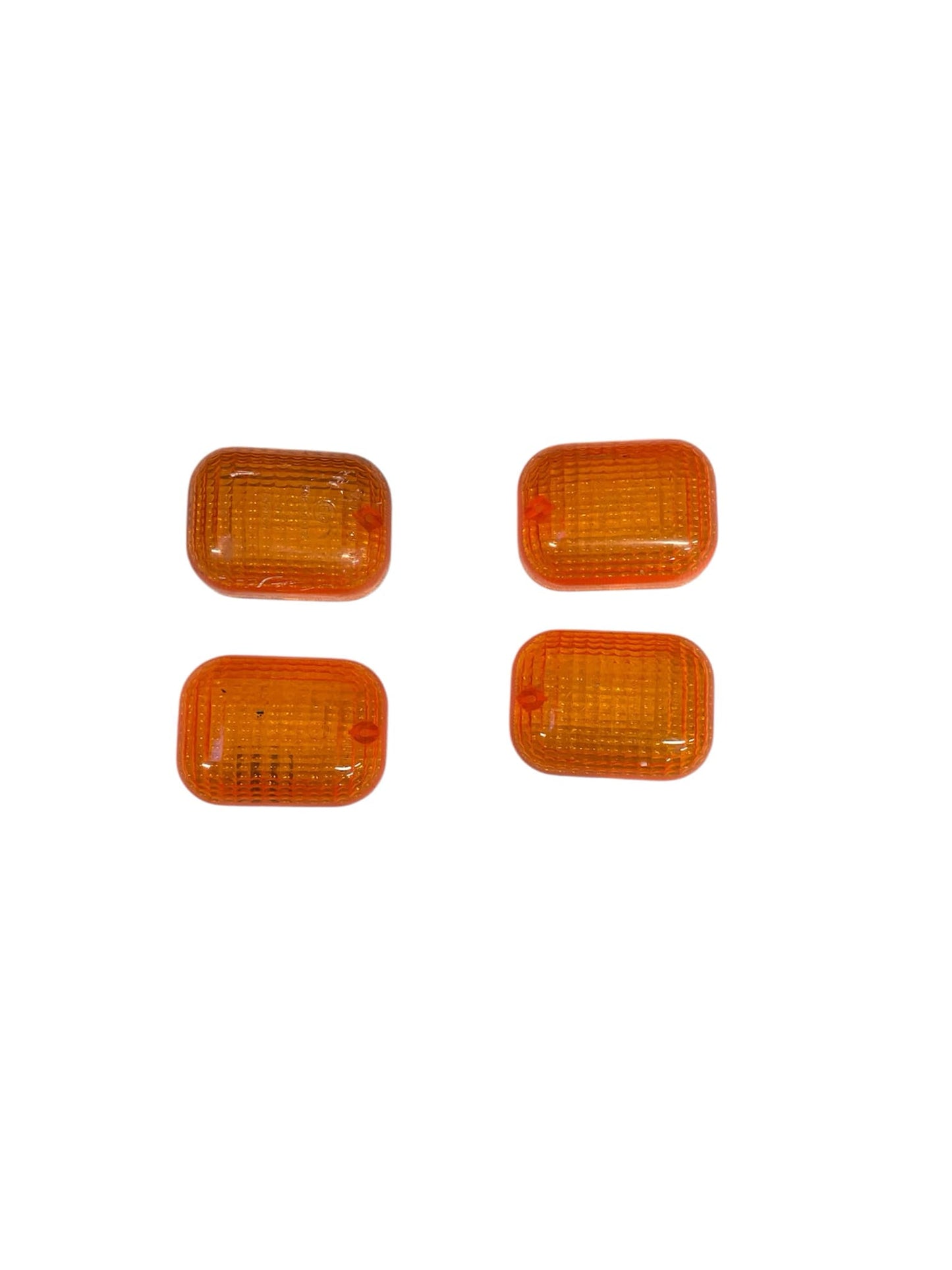 Blinklysglas - orange 4 stk.-Knallertdele