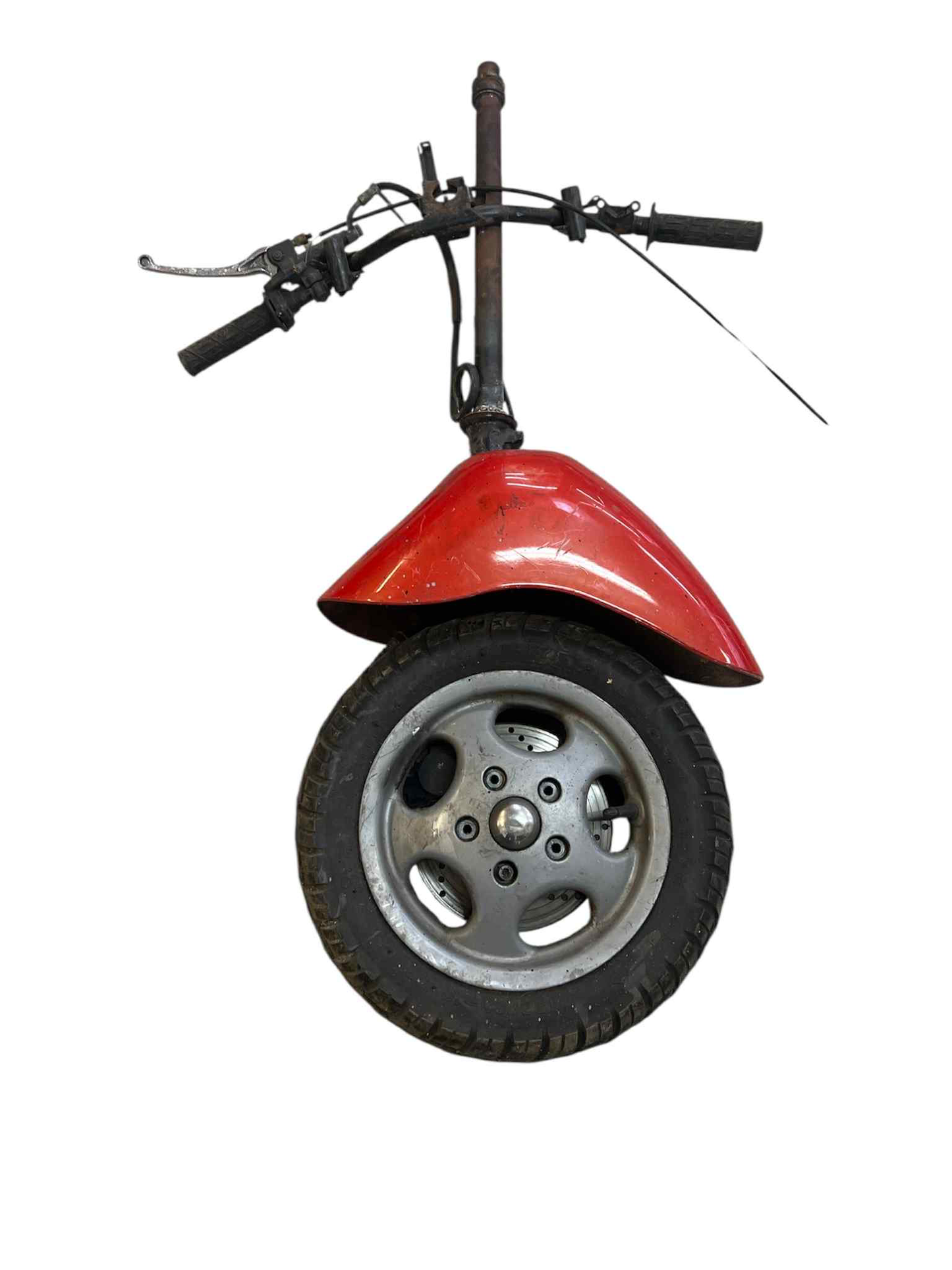 Forgaffel m. hjul & styr - Piaggio Vespa