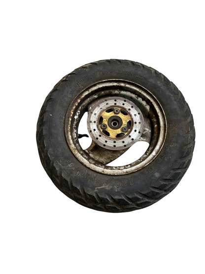 10" 3-egers forhjul - sølv