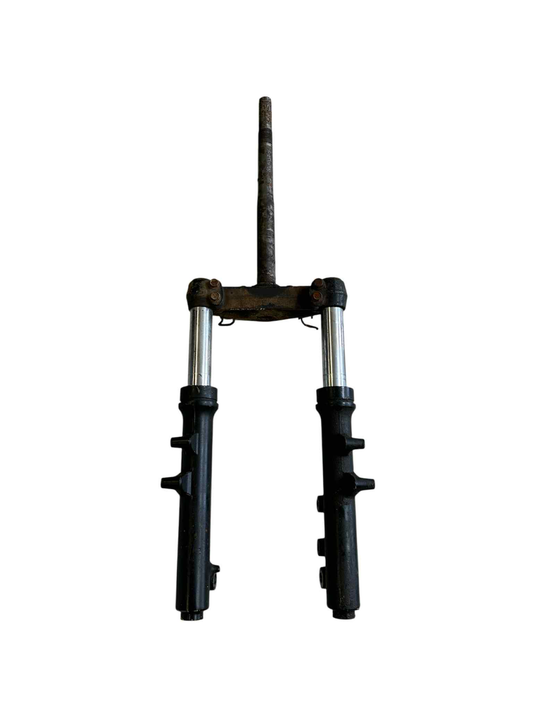 Forgaffel 12" 6 eger - sort
