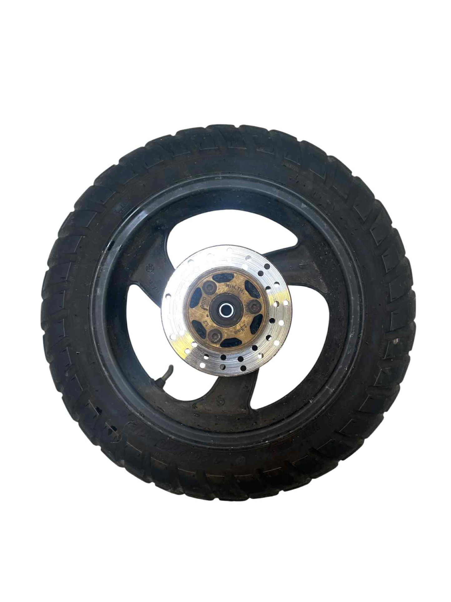 12" 3 egers forhjul