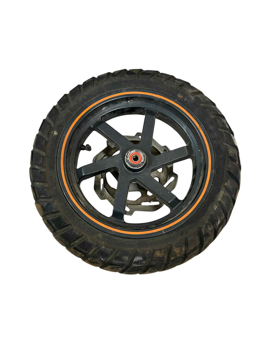 12" 6 egers forhjul