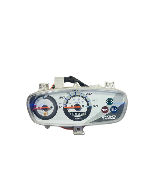 Speedometer - hvid-Knallertdele