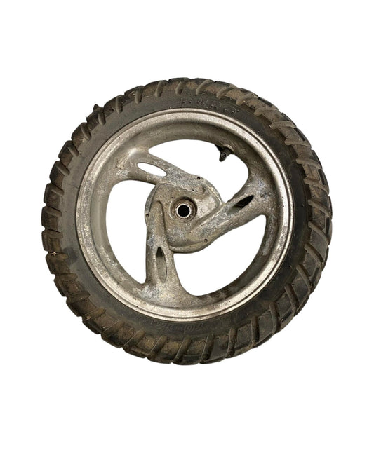 12" 3 egers baghjul - sølv-Knallertdele