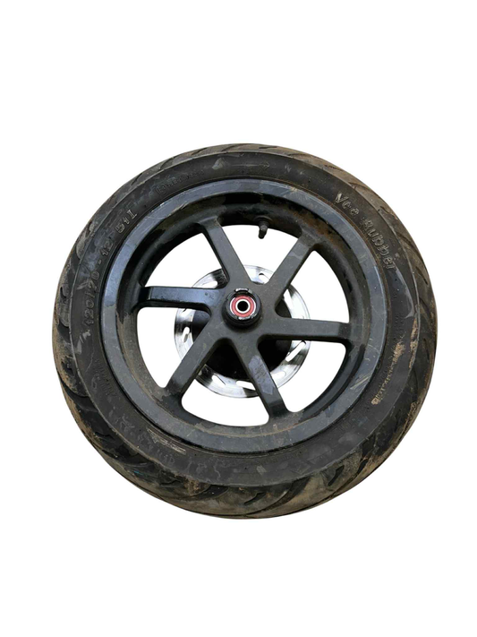 12" 6 egers forhjul