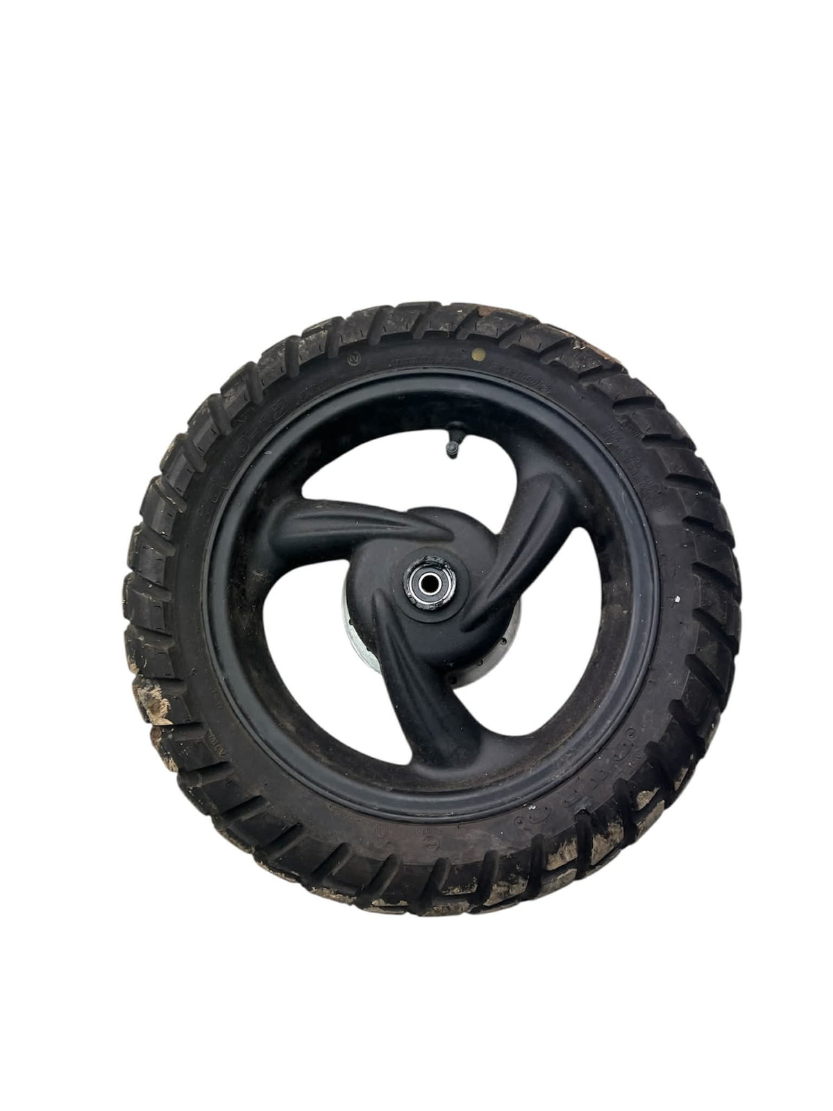 12" 3 egers forhjul