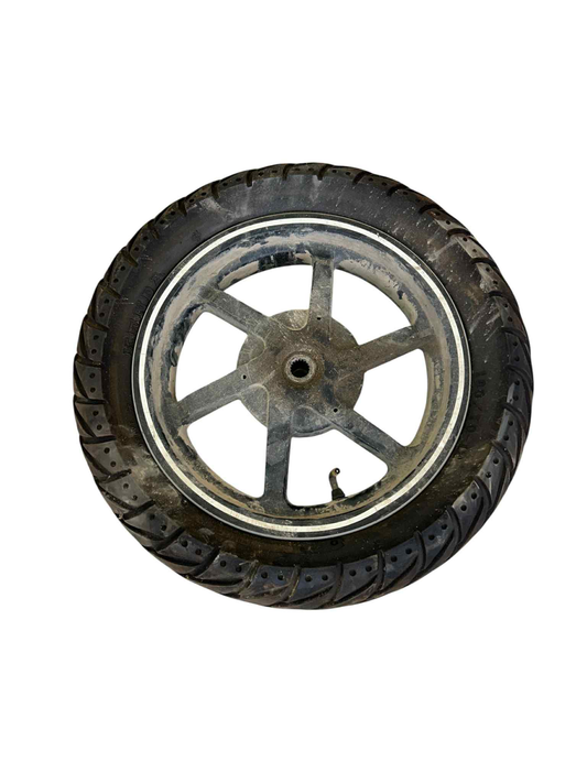 12" 6 egers baghjul