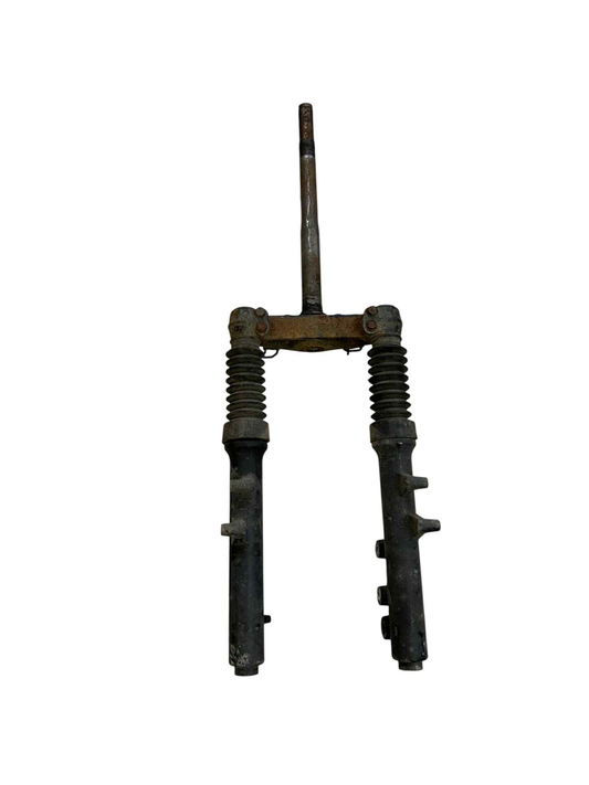 Forgaffel 12" 6 eger - sort