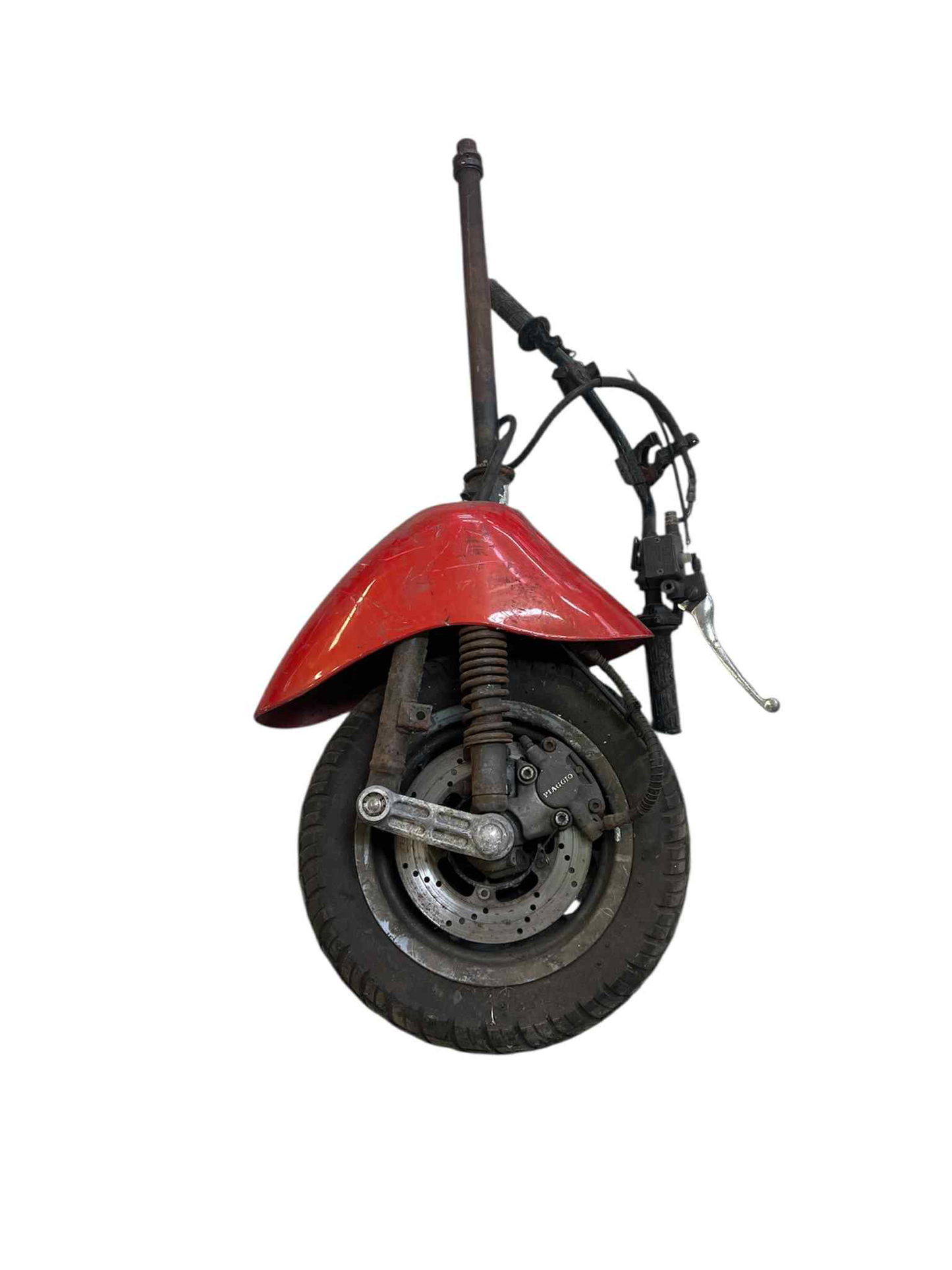 Forgaffel m. hjul & styr - Piaggio Vespa