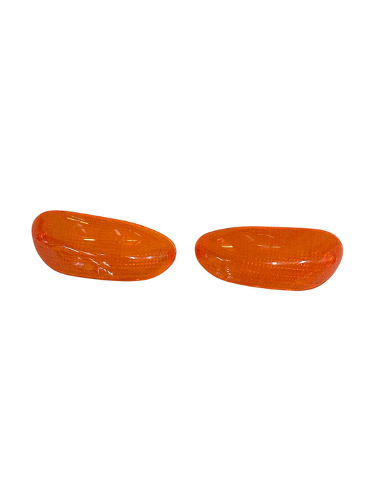 Blinklysglas, for, orange