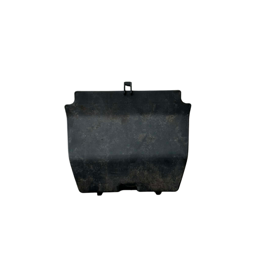Skjold bag sædekasse