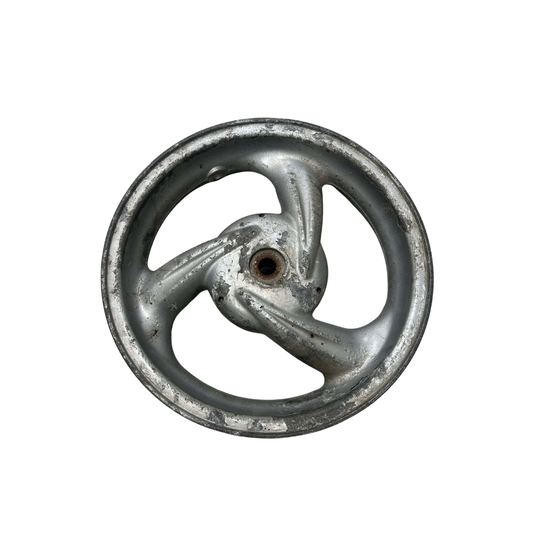 12" 3 eger bagfælg - sølv