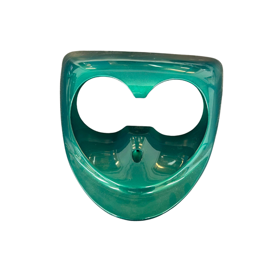 Forlygteskjold - metallic grøn