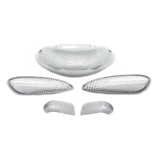 Lygteglassæt carbon - Suzuki Katana