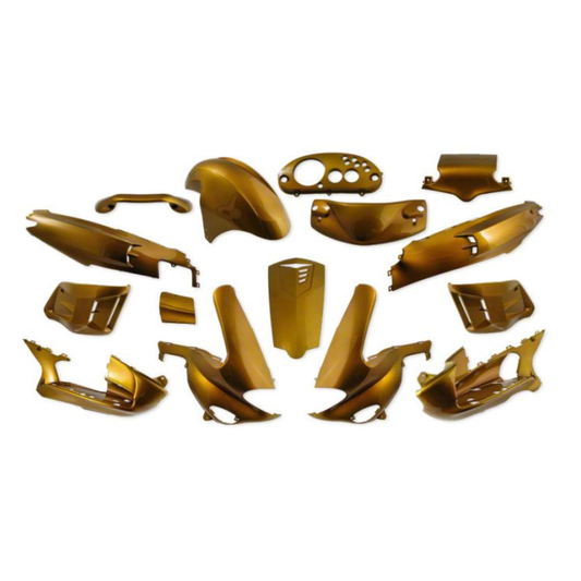 Skjoldsæt Metallic Guld - Runner