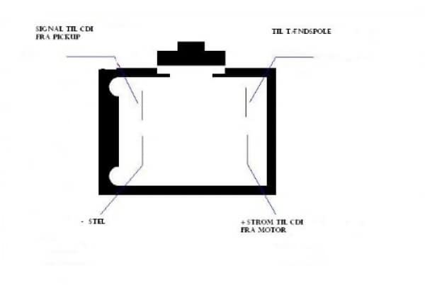 CDI-boks 4 pin